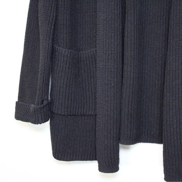 Chunky Thick Knit Sweater Black - Picture 7 of 8